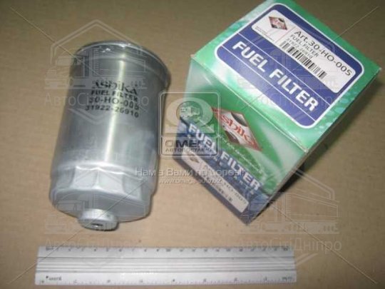 Фільтр паливний HYUNDAI ACCENT 1.5 CRDI 02-, SANTA FE 2.0-2.2 CRDI 01- (вир-во BOSCH)