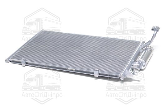 Конденсатор кондиціонера FORD Fiesta 09- (вир-во BOSCH)