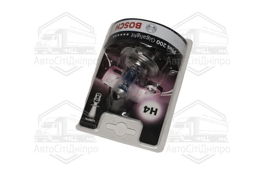 Лампа 12V 60/55W H4 Plus 200 Gigalight (вир-во Bosch)