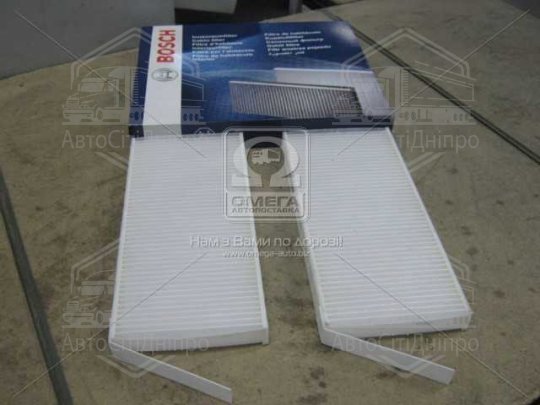 Фільтр салону RENAULT KANGOO II 08- (2шт.) (вир-во BOSCH)