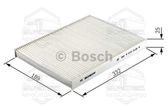 Фільтр салону MB C-Klasse (W203) 00-11 вугільний (вир-во BOSCH)