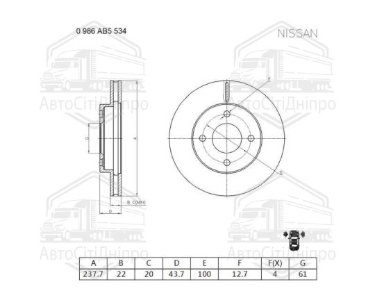 Фільтр салону PORSCHE PANAMERA 09-16 вугільний (вир-во BOSCH)