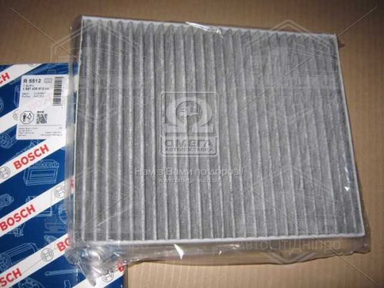 Фільтр салону PORSCHE CAYENNE II, VW TOUAREG II вугільний (вир-во BOSCH)