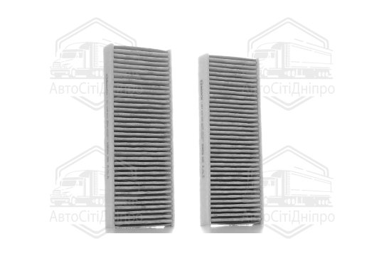 Фільтр салону PEUGEOT 308 13- вугільний (2шт.) (вир-во BOSCH)