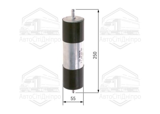 Фільтр палив. AUDI (вир-во BOSCH)