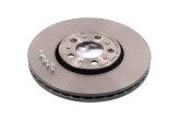 Диск гальмівний AUDI A3, SEAT TOLEDO, SKODA FABIA, OCTAVIA, VW передн., вент. (вир-во BREMBO)