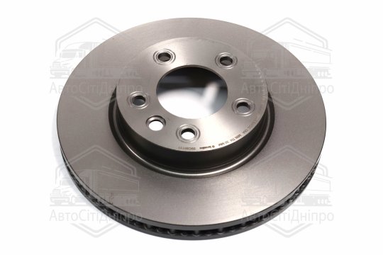 Диск гальмівний VW TOUAREG передн. лів./прав., вент. (вир-во BREMBO)