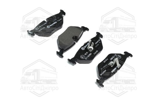 Колодка гальм. диск. BMW 3 (E46) задн. (вир-во BREMBO)