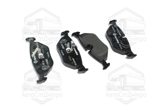 Колодка гальм. диск. BMW 3 (E46) задн. (вир-во BREMBO)