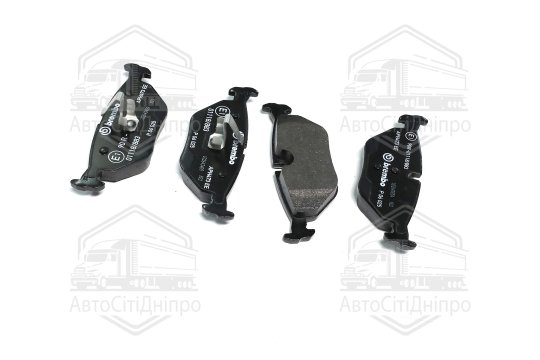Колодка гальм. диск. BMW 3 (E46) задн. (вир-во BREMBO)