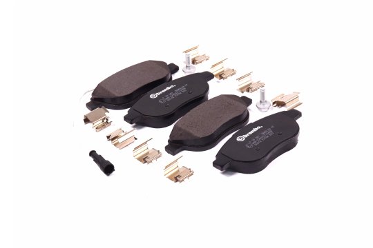 Колодка гальм. диск. FIAT LINEA, BRAVO передн. (вир-во BREMBO)