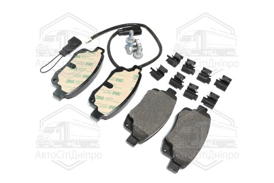 Колодка гальм. диск. FORD TRANSIT, задн. (вир-во BREMBO)