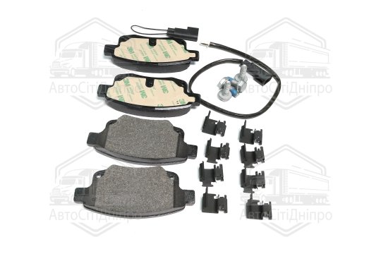 Колодка гальм. диск. FORD TRANSIT, задн. (вир-во BREMBO)