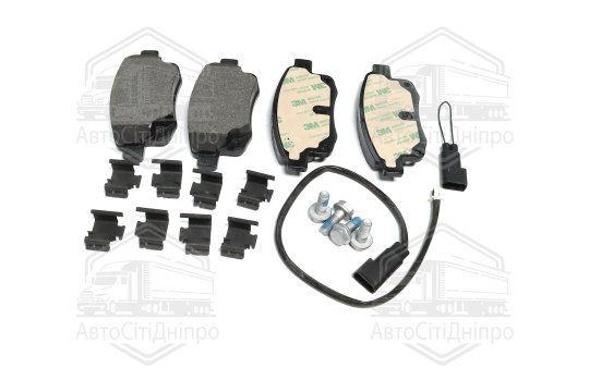 Колодка гальм. диск. FORD TRANSIT, задн. (вир-во BREMBO)