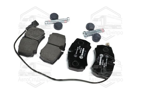 Колодка гальм. диск. FORD TRANSIT 2.2 2.4 07/06- задн. (вир-во BREMBO)