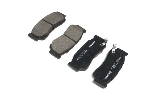 Колодка гальм. диск. HYUNDAI SANTA FE, задн. (вир-во BREMBO)