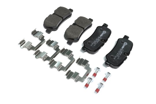 Колодка гальм. диск. LAND ROVER задн. (вир-во BREMBO)