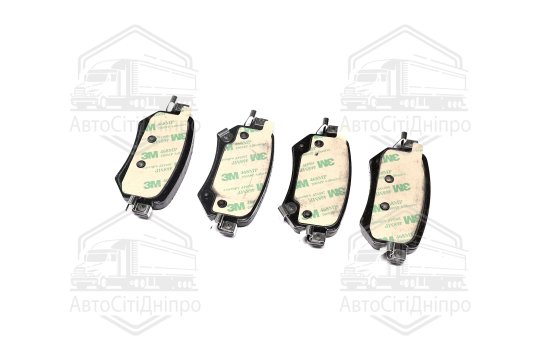 Колодка гальм. диск. MAZDA 6 2012- задн. (вир-во BREMBO)