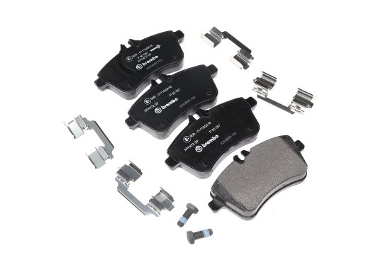 Колодка гальм. диск. MB A-CLASS передн. (вир-во BREMBO)