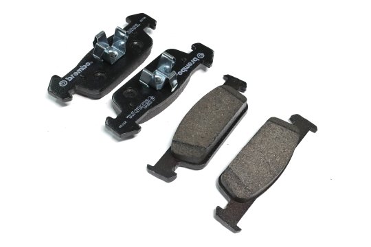 Колодка гальм. диск. DACIA LOGAN II 1.2 1.5 2012-,SANDERO 2012-передн. (вир-во BREMBO)