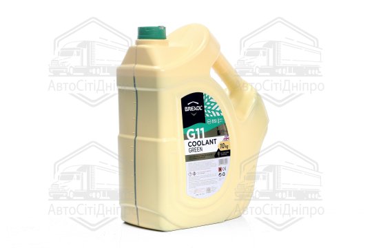 Антифриз BREXOL GREEN G11 Antifreeze (зелений) 10kg