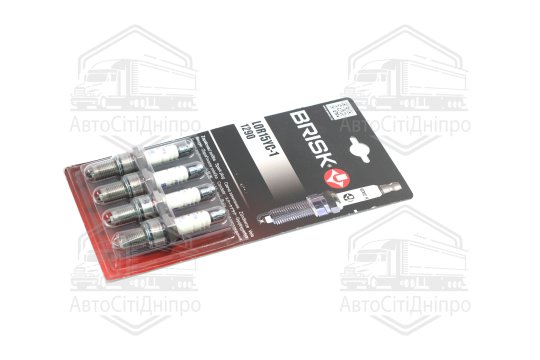 Свічка запалювання SUPER ВАЗ 2108-10 8V 1,1 мм (блістер) (1290#4) (BRISK)