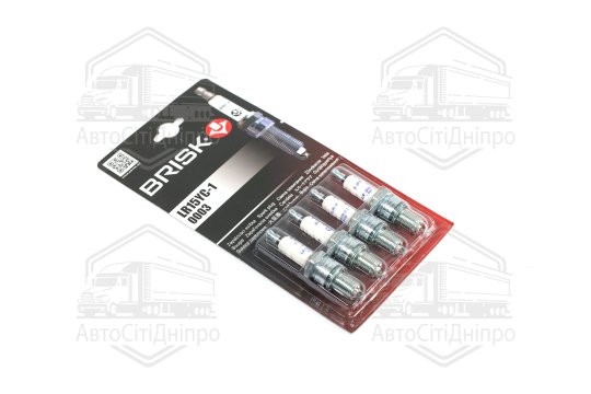 Свічка запалювання SUPER ВАЗ 2101-12 8V (блістер) (0003#4) (BRISK)