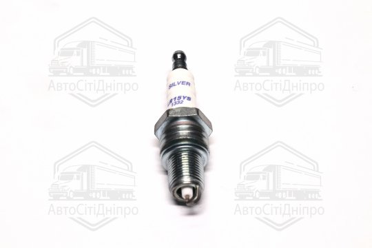 Свічка запалювання SILVER ВАЗ 2101-09, Таврія, Daewoo Lanos (8 кл.) (газ) (1-конт.) (BRISK)