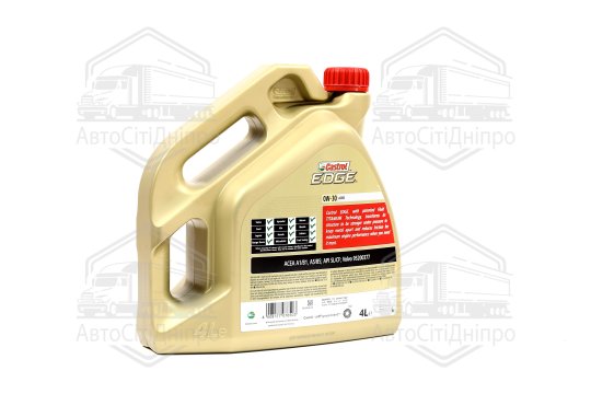 Олива моторна Castrol EDGE 0W-30 A5/B5 (Каністра 4л)
