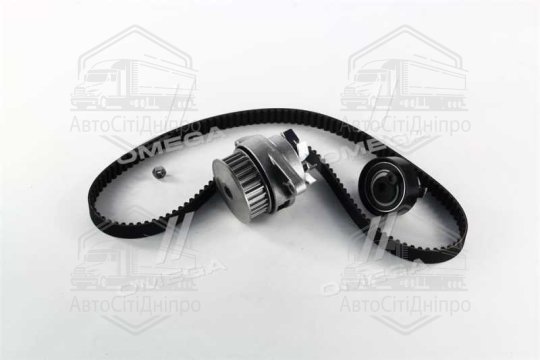 Водяний насос + комплект ременя ГРМ SKODA OCTAVIA I (1U2) 1.6 09/96-09/04 (Вир-во Contitech)