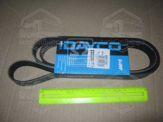 Ремінь поліклін. CHEVROLET Lacetti, Nubira (вир-во DAYCO)