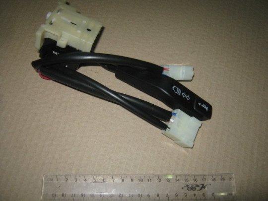 Перемикач поворотів, світла ГАЗ 3302 (світла) кнопка збоку (DECARO)