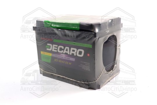 Акумулятор 60Ah-12v DECARO MASTER (242x175x190),R,EN580