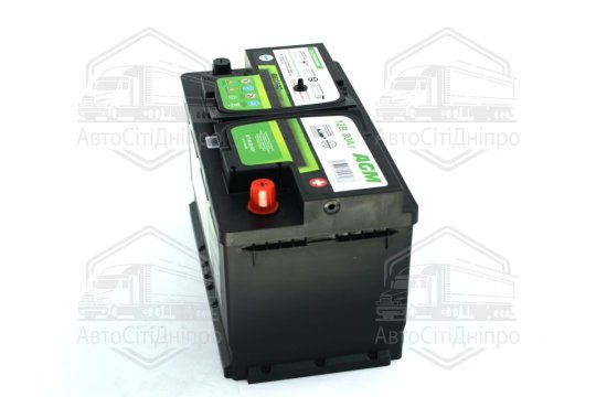 Акумулятор 80Ah-12v DECARO AGM Start-Stop (315x175x190),R,EN800