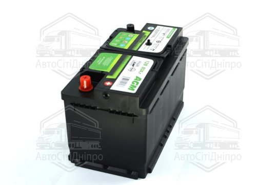 Акумулятор 80Ah-12v DECARO AGM Start-Stop (315x175x190),R,EN800