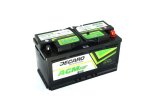Акумулятор 92Ah-12v DECARO AGM Start-Stop (353x175x190),R,EN850