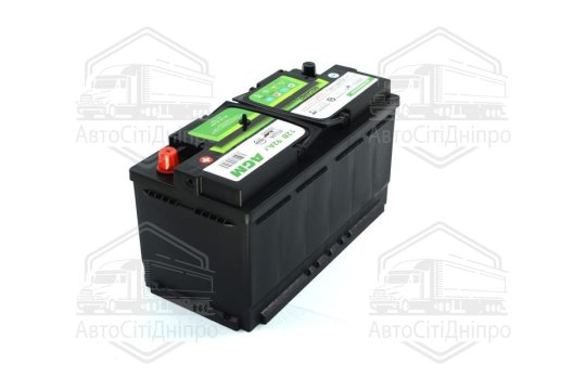 Акумулятор 92Ah-12v DECARO AGM Start-Stop (353x175x190),R,EN850