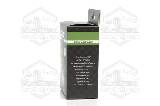 Лампа світлодіодна H1 LED 6500K 12V NF <DECARO>