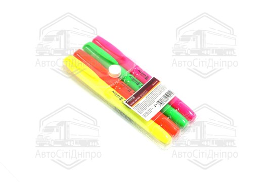 Набір маркерів текст., 4 кольори в пластиковому футлярі 2-4мм, Axent Delta