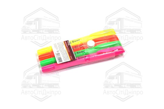 Набір маркерів текст., 4 кольори в пластиковому футлярі 2-4мм, Axent Delta