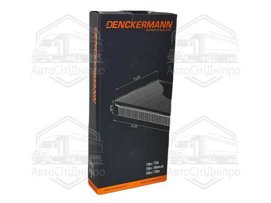 Фільтр повітряний FIAT DOBLO 05-, LINEA 07- (вир-во DENCKERMANN)