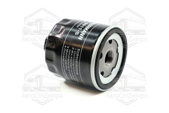 Фільтр масляний SKODA FELICIA, FABIA, OCTAVIA, VW GOLF 91- без упаков. (вир-во DENCKERMANN)