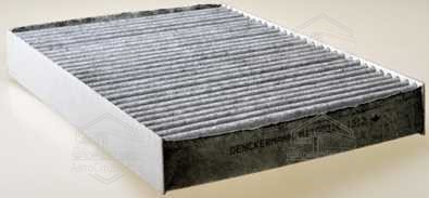 Фільтр салону DACIA LOGAN 04-, KANGOO 98- вугільний (вир-во DENCKERMANN)