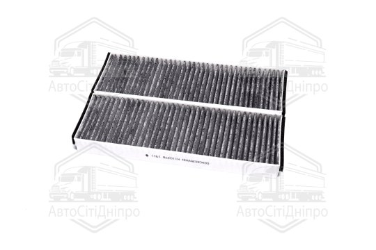 Фільтр салону AUDI A6 04-11 вугільний (2шт.) (вир-во DENCKERMANN)