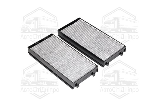 Фільтр салону BMW X5, X6 07- вугільний (2шт.) (вир-во DENCKERMANN)