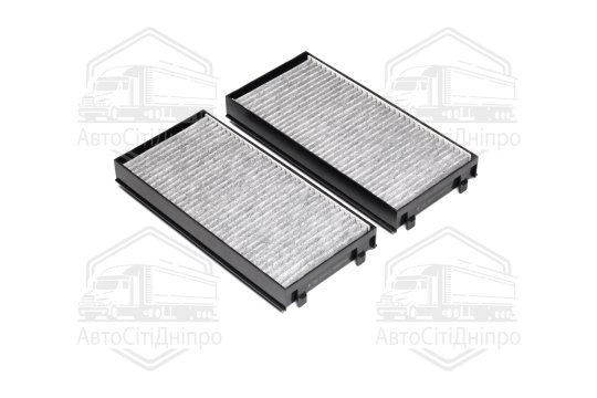 Фільтр салону BMW X5, X6 07- вугільний (2шт.) (вир-во DENCKERMANN)