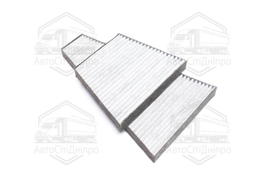 Фільтр салону VW PHAETON 04-, BENTLEY CONTINENTAL 03-13 вугільний (2шт.) (вир-во DENCKERMANN)