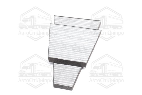 Фільтр салону VW PHAETON 04-, BENTLEY CONTINENTAL 03-13 вугільний (2шт.) (вир-во DENCKERMANN)