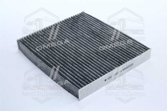 Фільтр салону HYUNDAI SANTA FE 06-, SONATA 05- вугільний (вир-во DENCKERMANN)