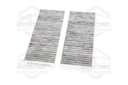 Фільтр салону NISSAN NAVARA 05-, PATHFINDER 05-(2шт.) вугільний (вир-во DENCKERMANN)